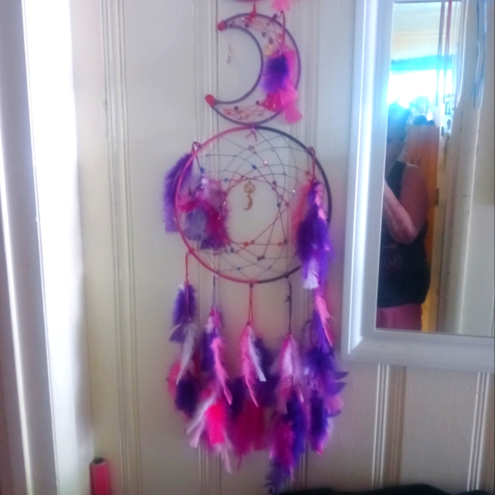 Triple Moon Dreamcatcher